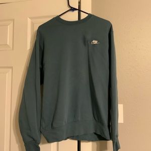 Dark teal Nike sweatshirt M
